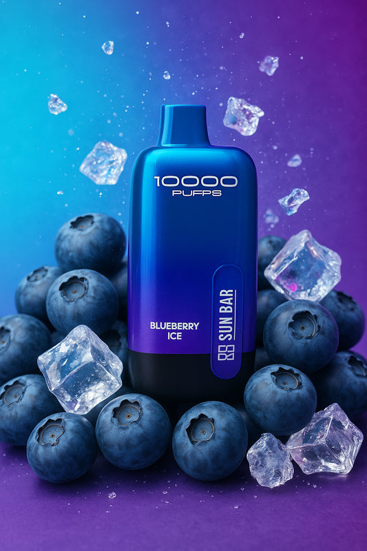 Sun Bar Blueberry Ice Vape – 10K Puffs Rechargeable