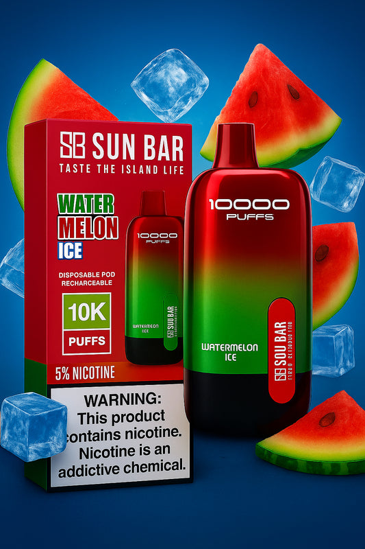 Sun Bar Watermelon Ice Vape – Chilled, Sweet & Crisp